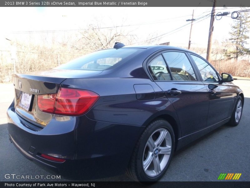 Imperial Blue Metallic / Venetian Beige 2013 BMW 3 Series 328i xDrive Sedan