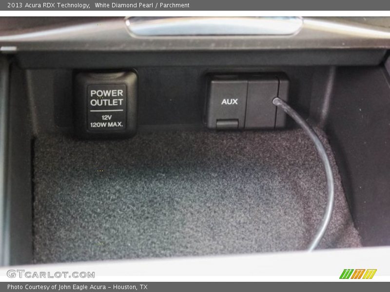 White Diamond Pearl / Parchment 2013 Acura RDX Technology