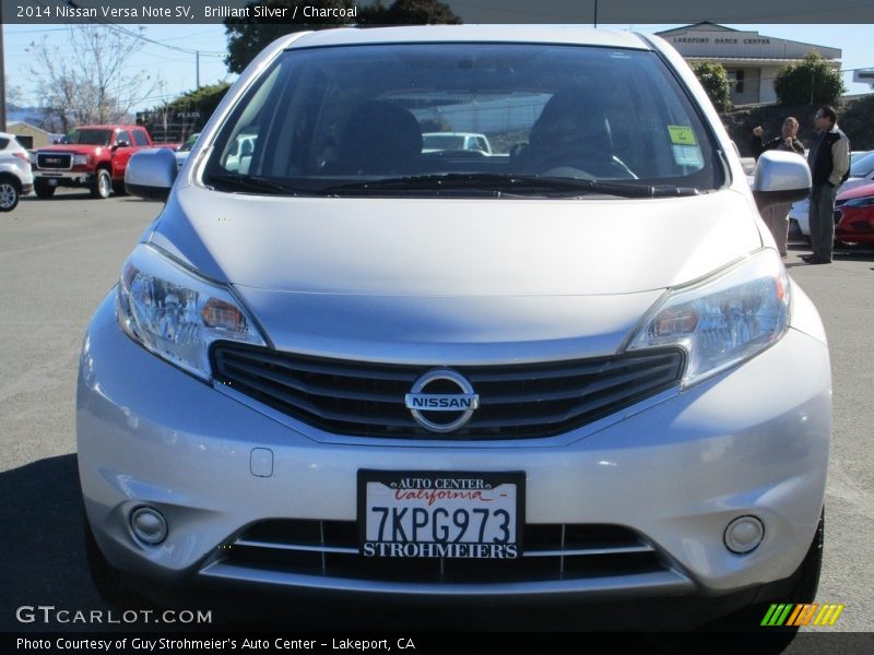 Brilliant Silver / Charcoal 2014 Nissan Versa Note SV
