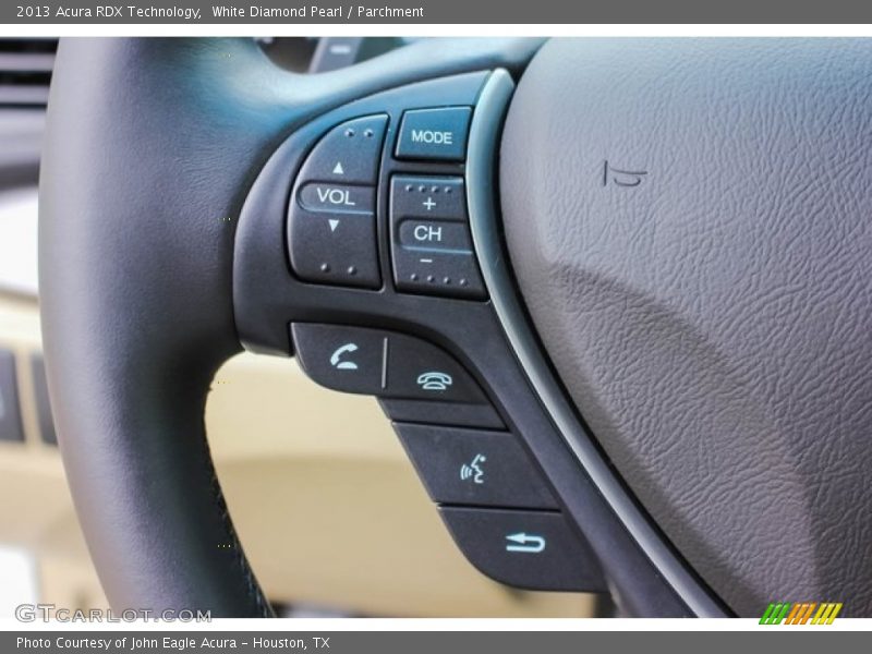 White Diamond Pearl / Parchment 2013 Acura RDX Technology
