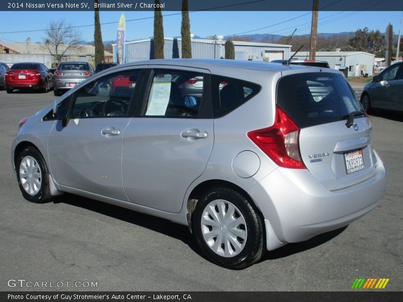 Brilliant Silver / Charcoal 2014 Nissan Versa Note SV