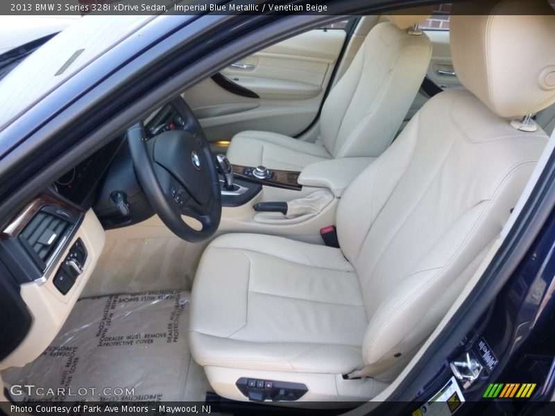 Imperial Blue Metallic / Venetian Beige 2013 BMW 3 Series 328i xDrive Sedan