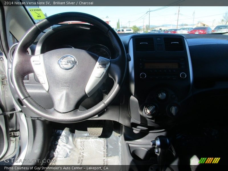 Brilliant Silver / Charcoal 2014 Nissan Versa Note SV
