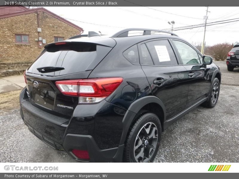 Crystal Black Silica / Black 2018 Subaru Crosstrek 2.0i Premium