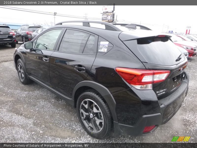 Crystal Black Silica / Black 2018 Subaru Crosstrek 2.0i Premium