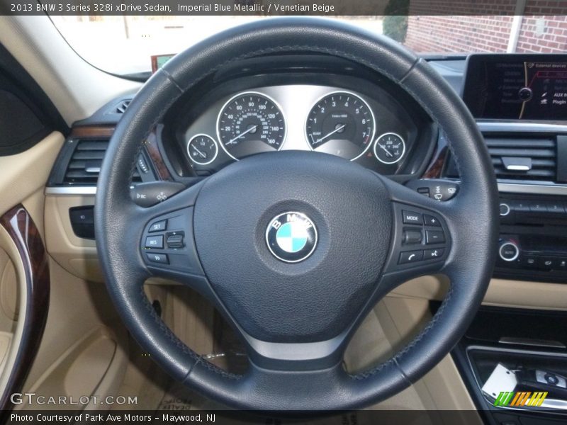 Imperial Blue Metallic / Venetian Beige 2013 BMW 3 Series 328i xDrive Sedan