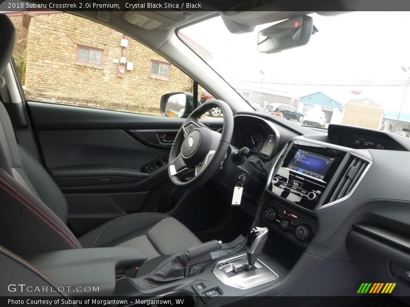 Crystal Black Silica / Black 2018 Subaru Crosstrek 2.0i Premium