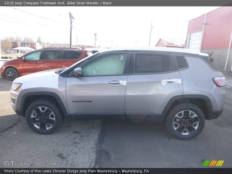 Billet Silver Metallic / Black 2018 Jeep Compass Trailhawk 4x4