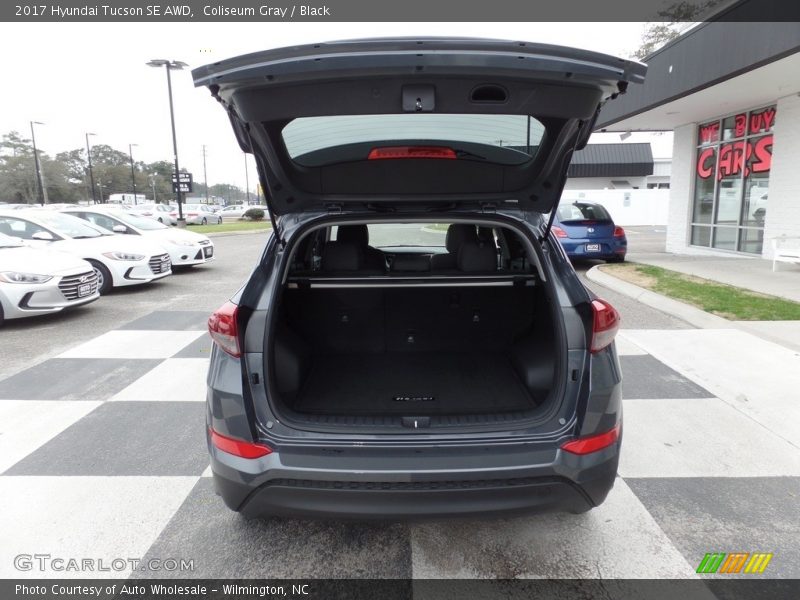 Coliseum Gray / Black 2017 Hyundai Tucson SE AWD