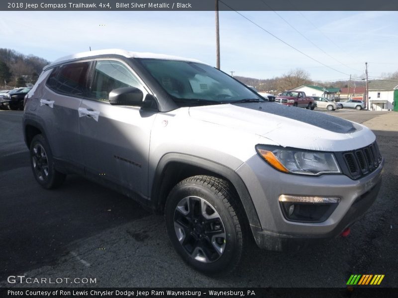 Billet Silver Metallic / Black 2018 Jeep Compass Trailhawk 4x4