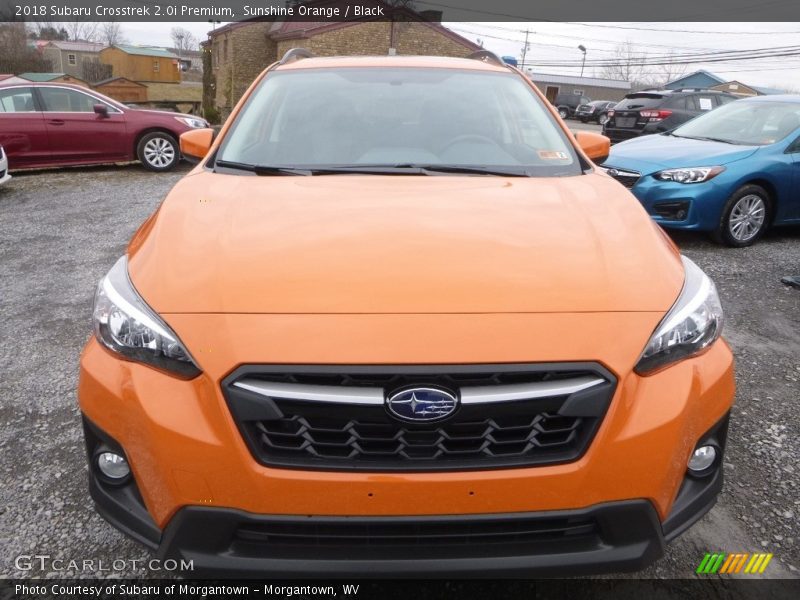 Sunshine Orange / Black 2018 Subaru Crosstrek 2.0i Premium