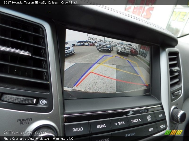 Coliseum Gray / Black 2017 Hyundai Tucson SE AWD