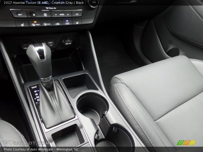 Coliseum Gray / Black 2017 Hyundai Tucson SE AWD