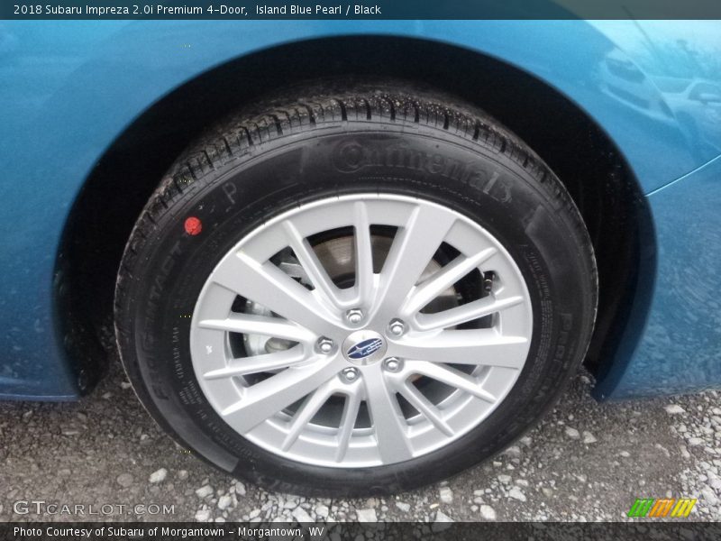 Island Blue Pearl / Black 2018 Subaru Impreza 2.0i Premium 4-Door