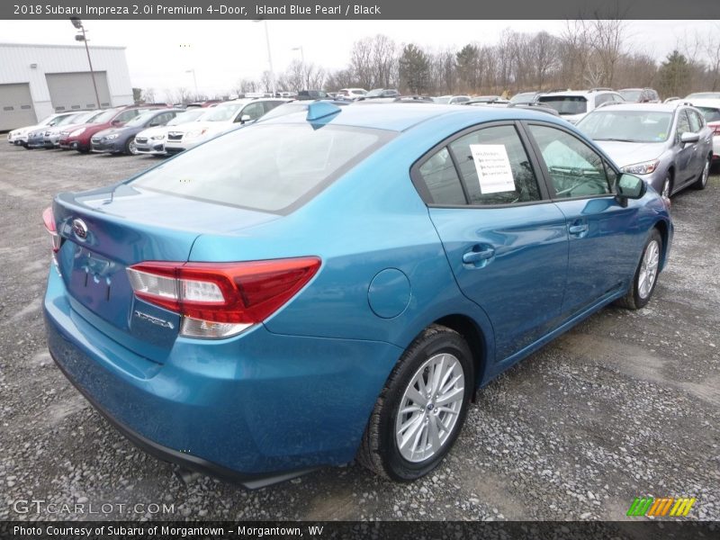 Island Blue Pearl / Black 2018 Subaru Impreza 2.0i Premium 4-Door