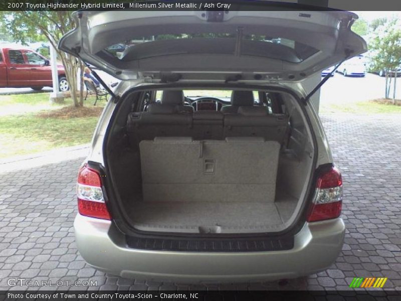 Millenium Silver Metallic / Ash Gray 2007 Toyota Highlander Hybrid Limited