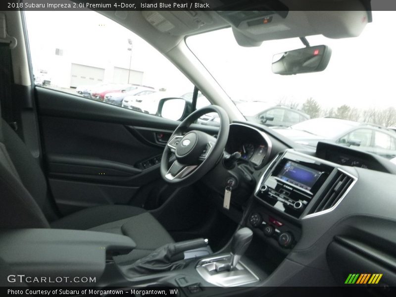 Island Blue Pearl / Black 2018 Subaru Impreza 2.0i Premium 4-Door