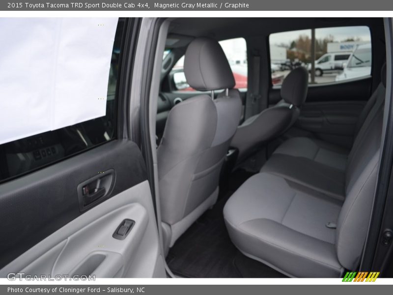 Magnetic Gray Metallic / Graphite 2015 Toyota Tacoma TRD Sport Double Cab 4x4