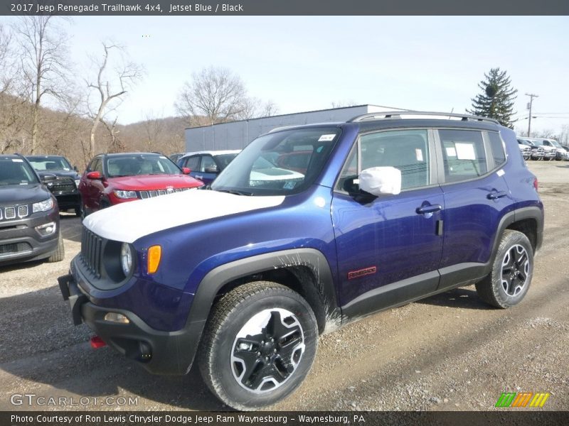 Jetset Blue / Black 2017 Jeep Renegade Trailhawk 4x4