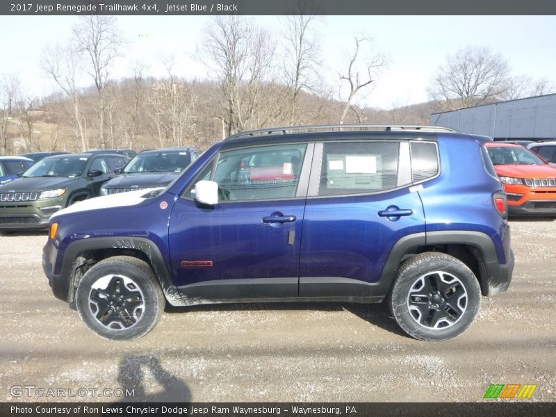 Jetset Blue / Black 2017 Jeep Renegade Trailhawk 4x4