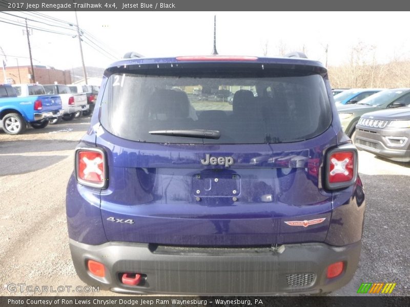 Jetset Blue / Black 2017 Jeep Renegade Trailhawk 4x4