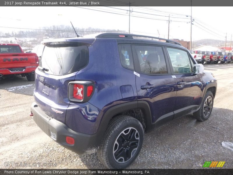 Jetset Blue / Black 2017 Jeep Renegade Trailhawk 4x4