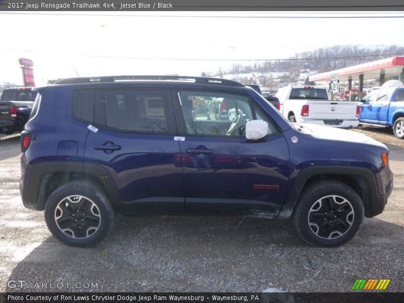 Jetset Blue / Black 2017 Jeep Renegade Trailhawk 4x4