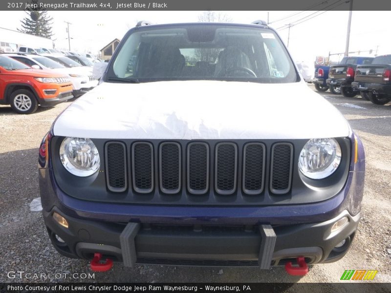 Jetset Blue / Black 2017 Jeep Renegade Trailhawk 4x4