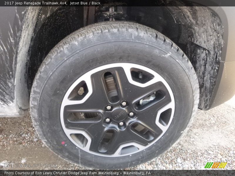 Jetset Blue / Black 2017 Jeep Renegade Trailhawk 4x4