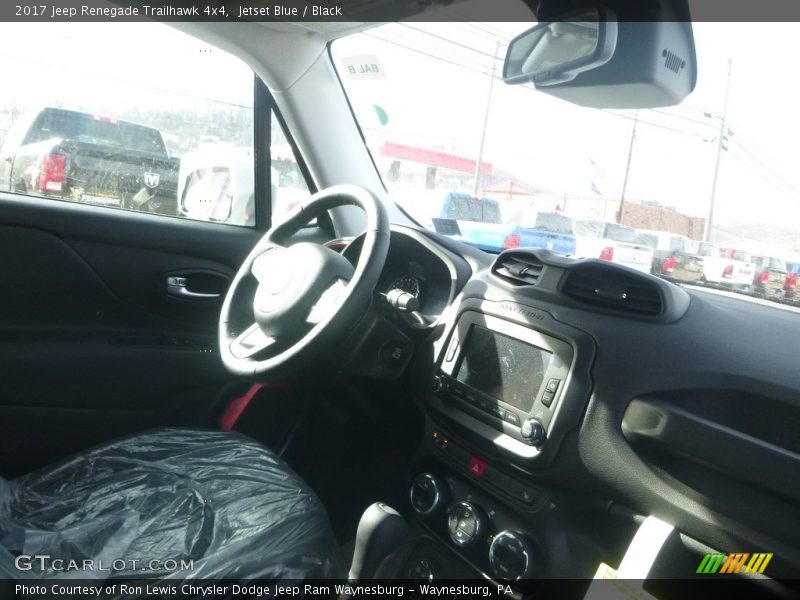 Jetset Blue / Black 2017 Jeep Renegade Trailhawk 4x4