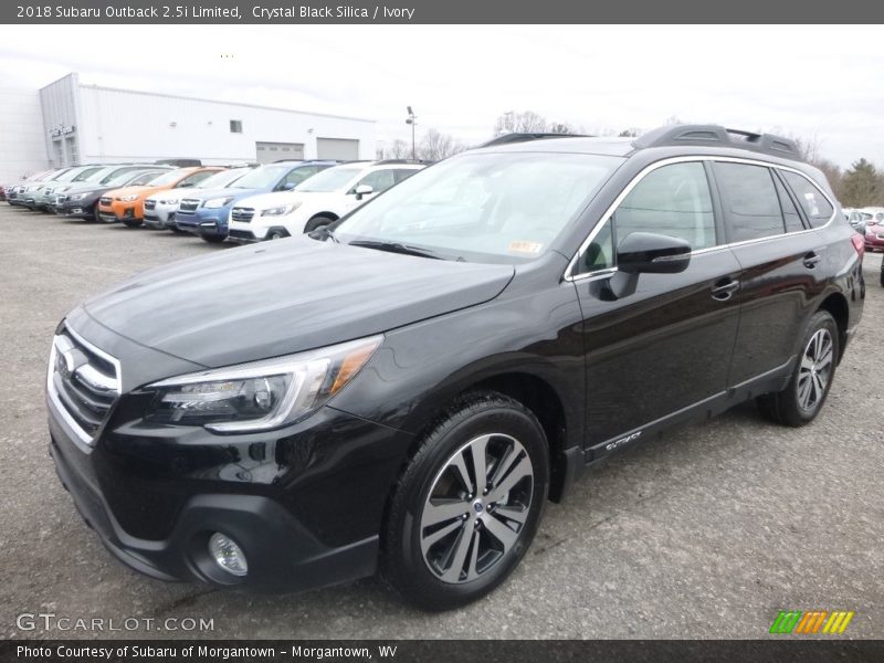 Crystal Black Silica / Ivory 2018 Subaru Outback 2.5i Limited