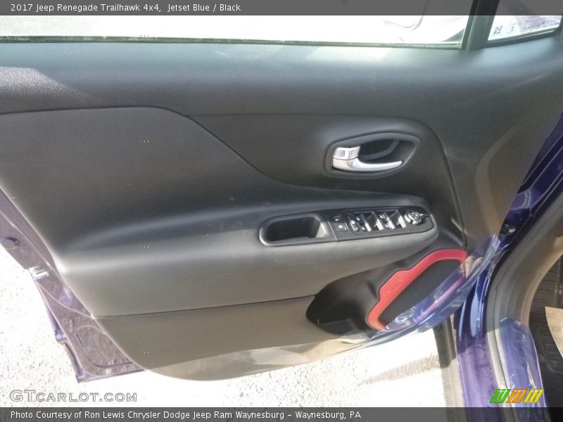 Jetset Blue / Black 2017 Jeep Renegade Trailhawk 4x4