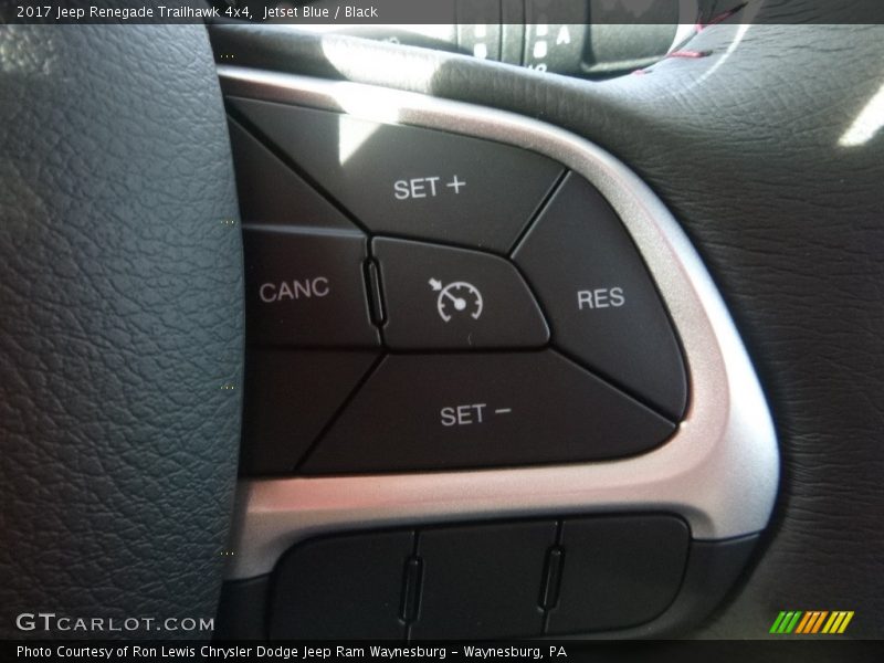 Jetset Blue / Black 2017 Jeep Renegade Trailhawk 4x4