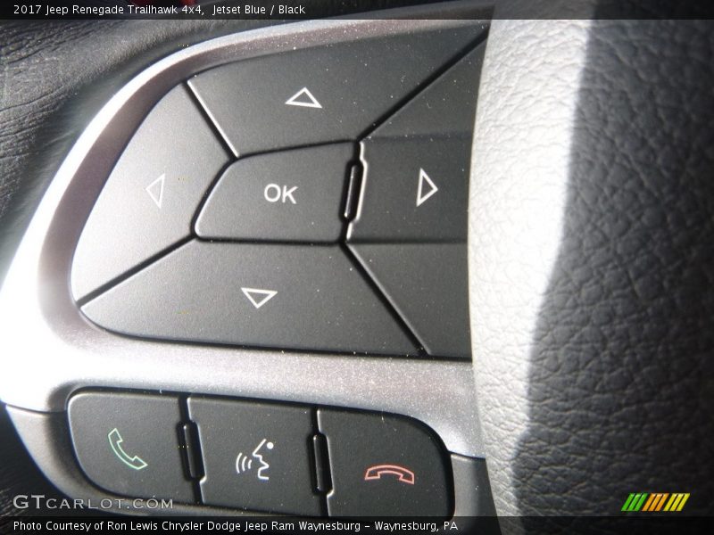 Jetset Blue / Black 2017 Jeep Renegade Trailhawk 4x4