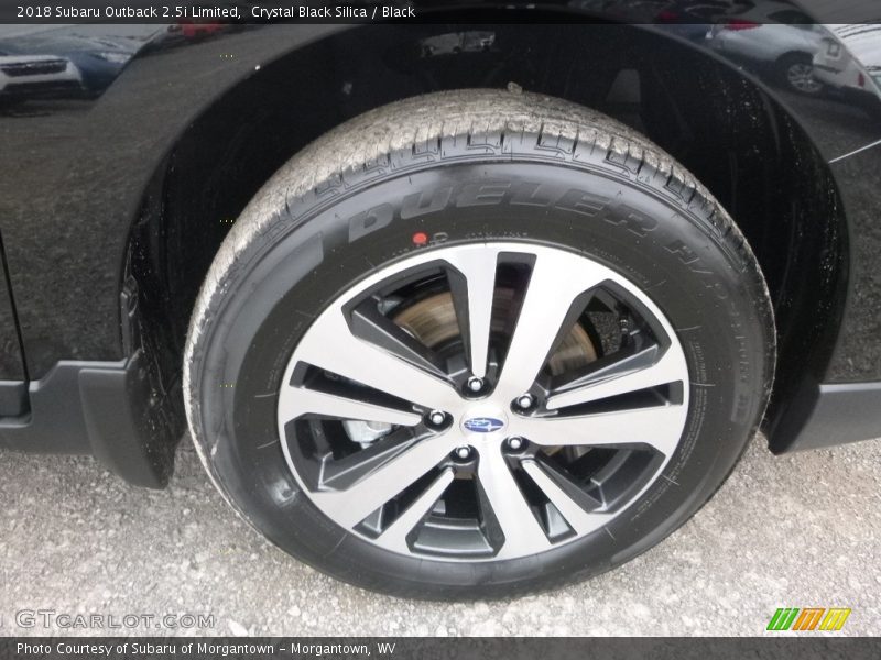 Crystal Black Silica / Black 2018 Subaru Outback 2.5i Limited