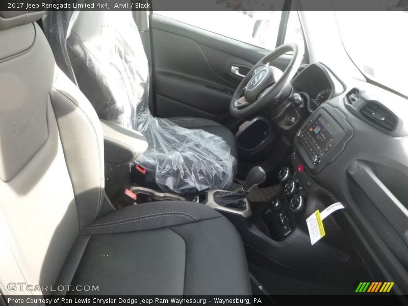 Anvil / Black 2017 Jeep Renegade Limited 4x4