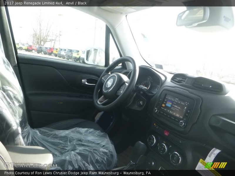 Anvil / Black 2017 Jeep Renegade Limited 4x4