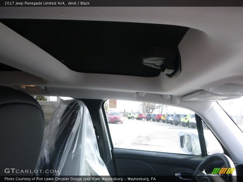Anvil / Black 2017 Jeep Renegade Limited 4x4