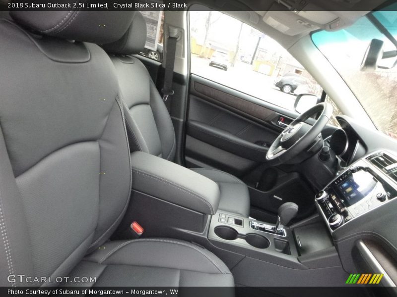 Crystal Black Silica / Black 2018 Subaru Outback 2.5i Limited