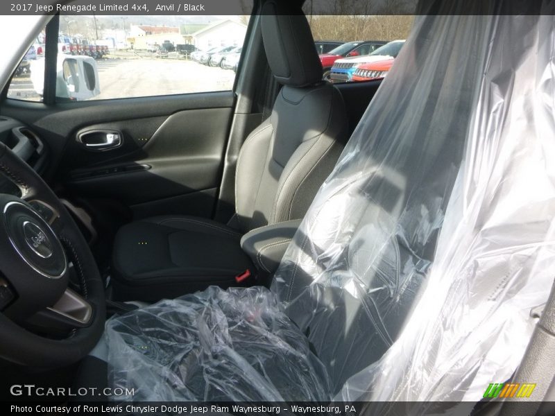 Anvil / Black 2017 Jeep Renegade Limited 4x4