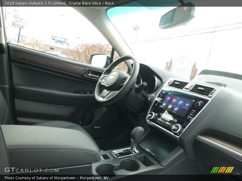 Crystal Black Silica / Black 2018 Subaru Outback 2.5i Limited