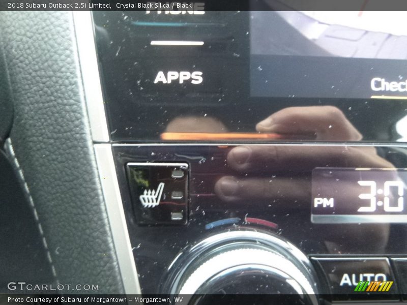 Crystal Black Silica / Black 2018 Subaru Outback 2.5i Limited