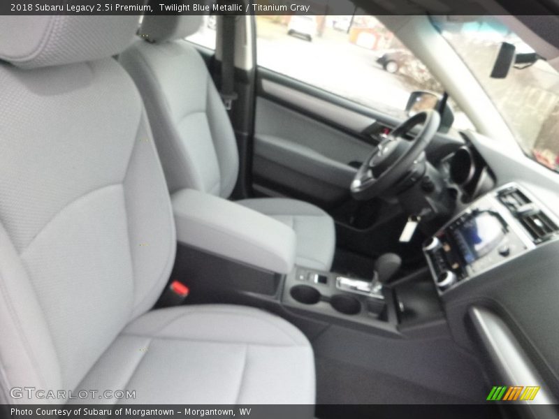 Twilight Blue Metallic / Titanium Gray 2018 Subaru Legacy 2.5i Premium