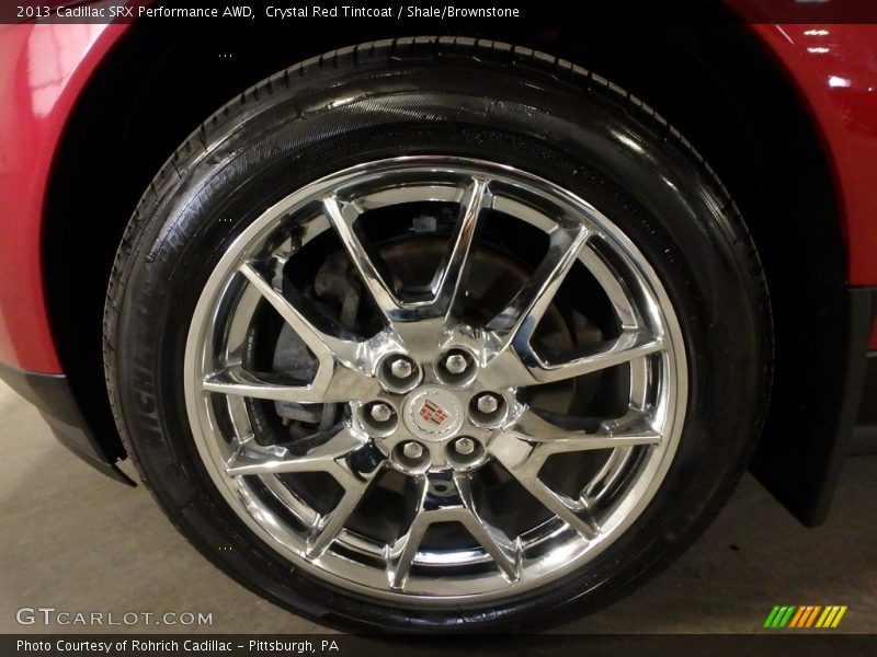 Crystal Red Tintcoat / Shale/Brownstone 2013 Cadillac SRX Performance AWD