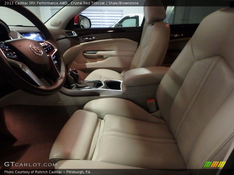 Crystal Red Tintcoat / Shale/Brownstone 2013 Cadillac SRX Performance AWD