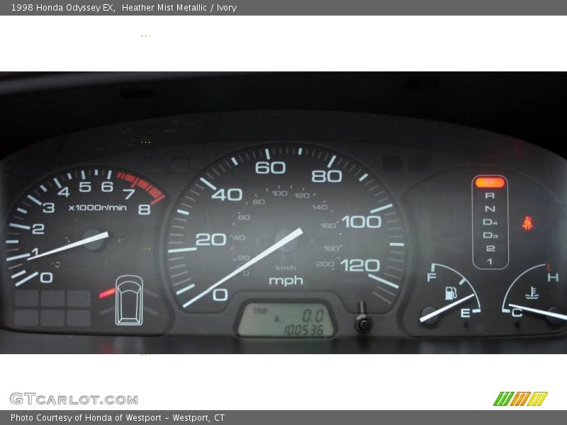 Heather Mist Metallic / Ivory 1998 Honda Odyssey EX