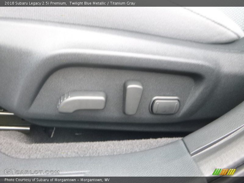 Twilight Blue Metallic / Titanium Gray 2018 Subaru Legacy 2.5i Premium