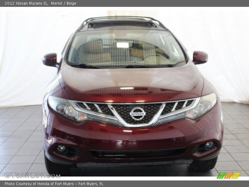Merlot / Beige 2012 Nissan Murano SL
