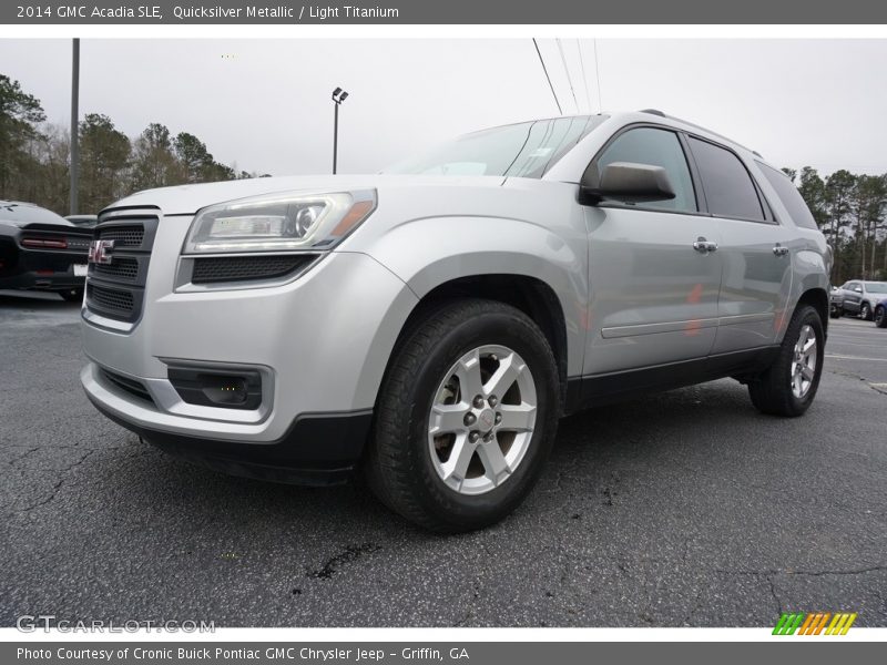 Quicksilver Metallic / Light Titanium 2014 GMC Acadia SLE