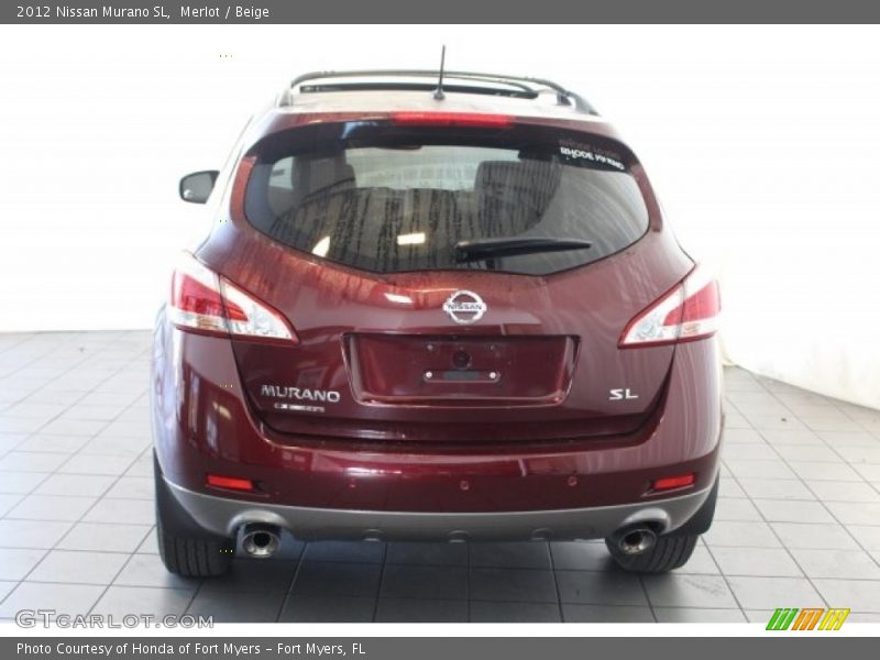 Merlot / Beige 2012 Nissan Murano SL